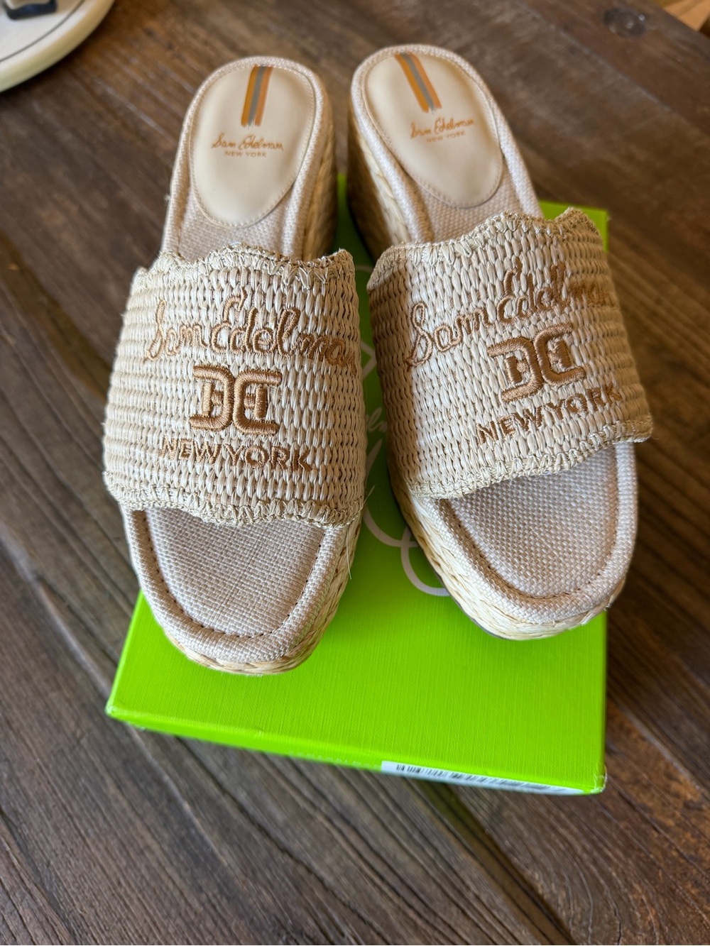 Sam Edelman Camila Platform Wedge
Sandal in Sand Raffia